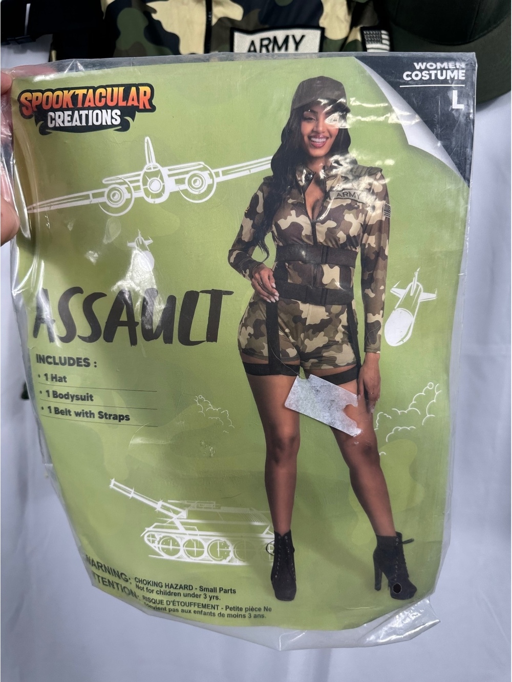 Spooktacular Creations Women's Assault Costume, Size Large [COPY]